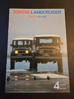 Brochure Toyota Landcruiser & Hi-Lux, Ophalen of Verzenden, Zo goed als nieuw, Toyota