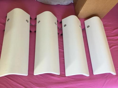 Auping Auronde senior 48 cm hoog witte bedpoten, Huis en Inrichting, Slaapkamer | Bedden, Zo goed als nieuw, Eenpersoons, 200 cm