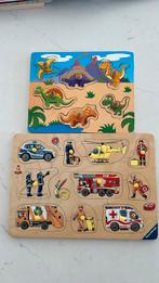 Puzzel pakket jongen, 10 tot 50 stukjes, Ophalen of Verzenden, Zo goed als nieuw, Van hout