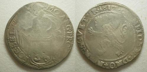 PD10463 Utrecht ½ Leeuwendaalder 1617 zilver - Zeer Zeldzaam, Postzegels en Munten, Munten | Nederland, Losse munt, 2½ gulden