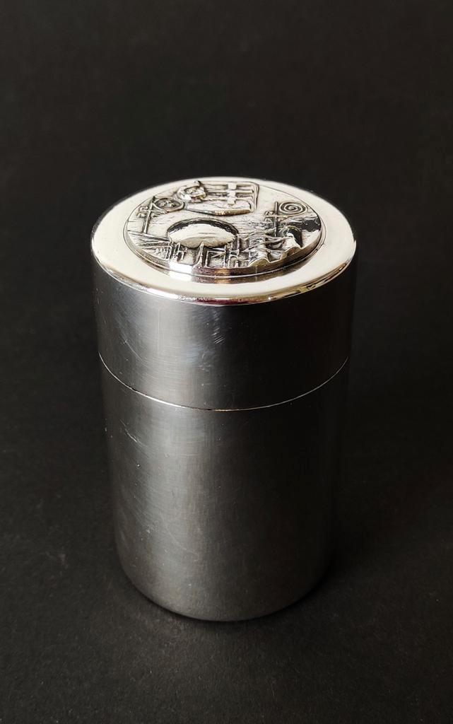 Jan Snoeck. Busje, koker. Nederlandse Kabelfabriek . 1963, Antiek en Kunst, Kunst | Overige Kunst, Ophalen of Verzenden