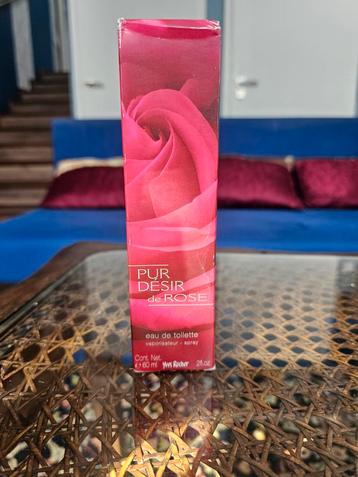 Yves Rocher Pur Désir de Rose EDT 60ml - Zo Goed Als Nieuw beschikbaar voor biedingen