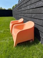 4x IKEA Skarpö Tuinstoelen Oranje, Tuin en Terras, Tuinstoelen, Ophalen, Gebruikt, Kunststof