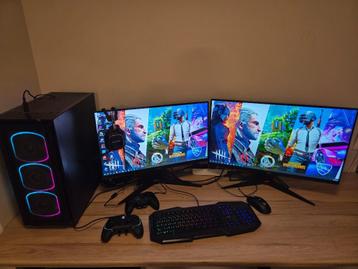 Volledige Gamepc + setup beschikbaar voor biedingen