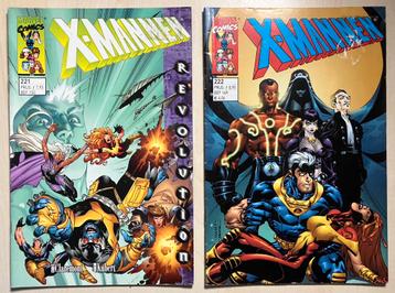 X-Mannen nr. 221 + 222, Marvel Comics, p.st. €3,50/2 v €6,- beschikbaar voor biedingen