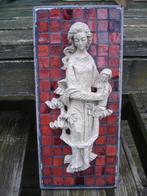 Plaquette met maria en kindje Jezus, Ophalen