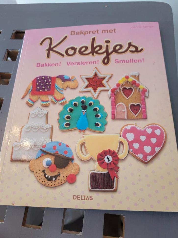 Joanna Farrow - Bakpret met koekjes, Boeken, Kookboeken, Nieuw, Ophalen of Verzenden