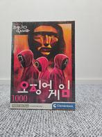 Squid Game Puzzel 1000 stukjes nieuw, Ophalen of Verzenden, 500 t/m 1500 stukjes, Nieuw, Legpuzzel