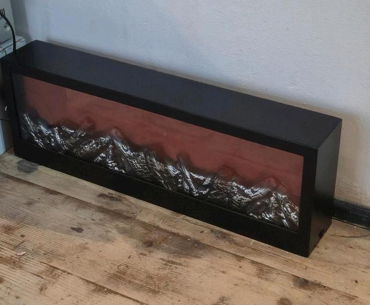 Sierhaard 60x20x10 cm - Realistische vlammen - Als nieuw, Huis en Inrichting, Haarden, Zo goed als nieuw, Elektrische haard, Ophalen of Verzenden