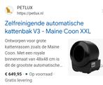 Petlux V3 voor  de grote kat, Dieren en Toebehoren, Kattenbakken, Ophalen of Verzenden