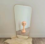 Spiegel vintage retro midcentury hout design deens mirror, Huis en Inrichting, Woonaccessoires | Spiegels, Minder dan 50 cm, Ophalen of Verzenden