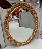 Mooie grote meerhoekige spiegel - vintage retro goud, Overige vormen, Minder dan 100 cm, 75 tot 100 cm, Gebruikt