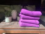Set van 4 tuindekens paars fleece, Verzenden, Gebruikt