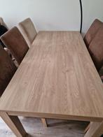 Houten Eettafel - Stevig en Stijlvol!, Huis en Inrichting, Tafels | Eettafels, 100 tot 150 cm, 200 cm of meer, Ophalen of Verzenden