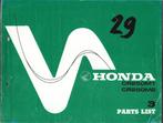 Honda CR250 M1 CR250 M2 parts list (064v), Verzenden, Honda