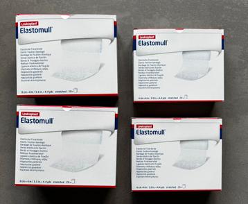 Elastomull rekbaar fixatiewindsel 2x 8 cm en 2x 4 cm nieuw beschikbaar voor biedingen