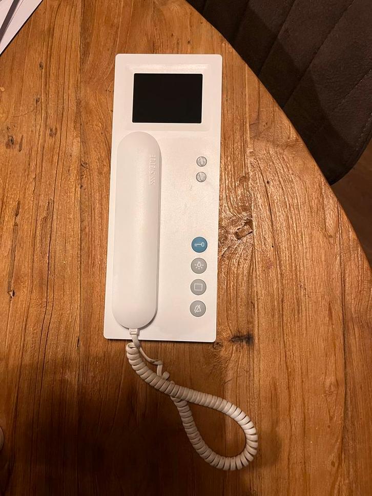 Siedle BTSV 850 Video Intercom - Krasvrij Scherm, Huis en Inrichting, Deurbellen, Gebruikt, Ophalen of Verzenden