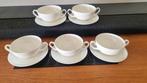 Wedgwood Solar soepkop en schotels soepkommen en schotels, Ophalen of Verzenden, Zo goed als nieuw, Wedgwood, Kop(pen) en/of Schotel(s)