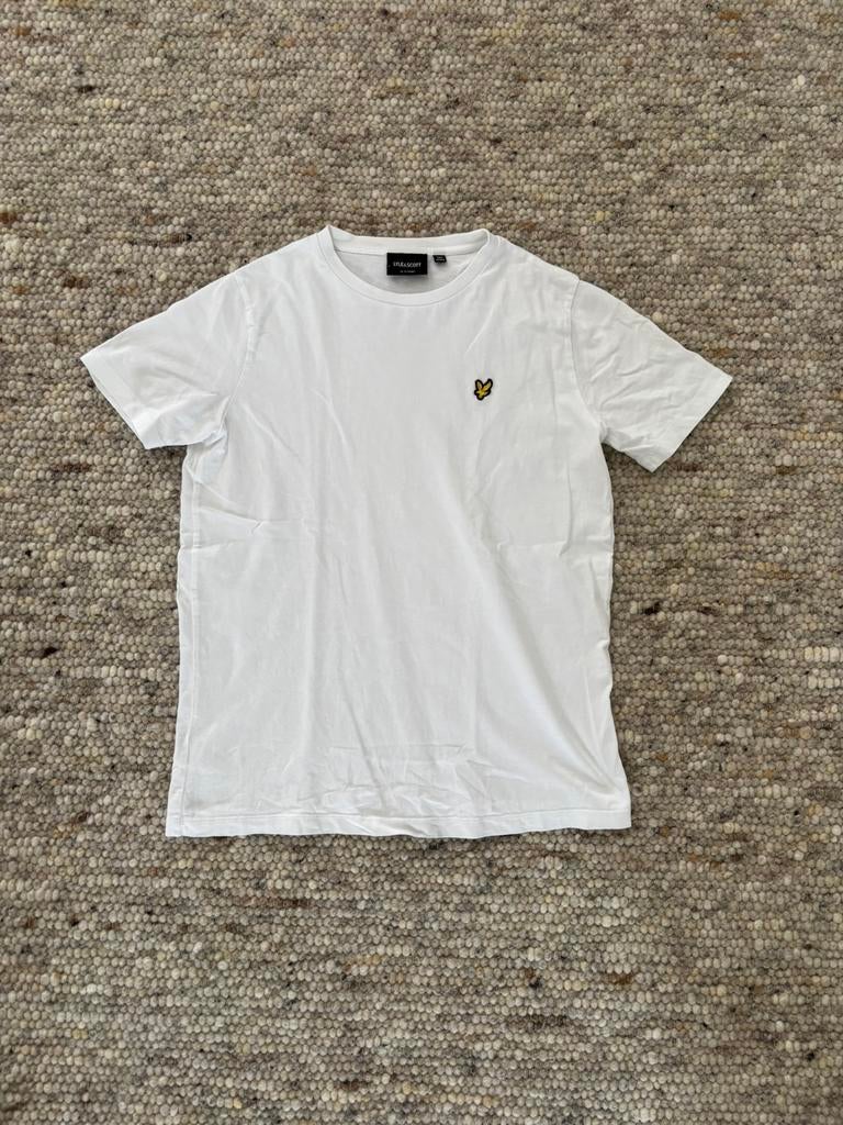 Lyle & Scott t-shirt wit 12/13, Lyle & Scott, Ophalen of Verzenden, Zo goed als nieuw, Shirt of Longsleeve