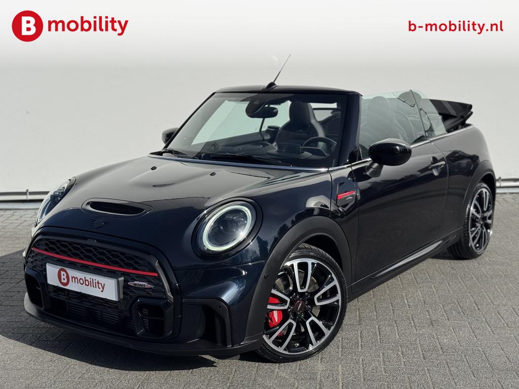 MINI Cabrio 2.0 John Cooper Works JCW Pack Automaat Head-Up, Auto's, Mini, 1998 cc, 232 pk, Gebruikt, Cabriolet