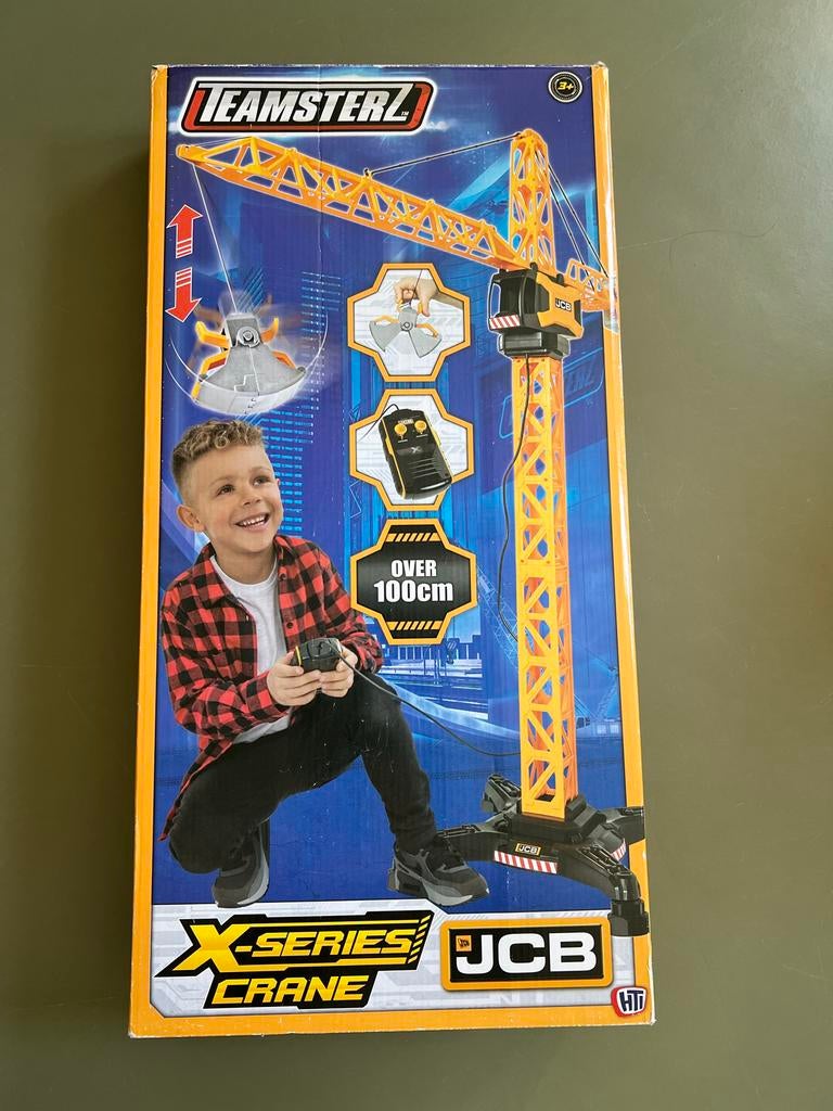 Torenkraan op te bouwen tot ca. 100 cm, Ophalen, Gebruikt, Afstandsbediening