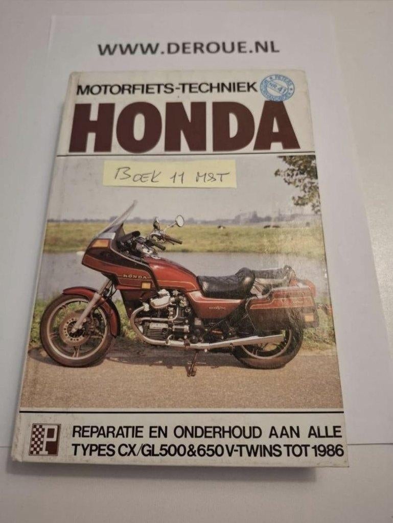 BOEK 11 MOTORFIETS & TECHNIEK HONDA CX/GL500&650 V-TWINS, Ophalen of Verzenden, Gelezen