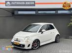 🔥Fiat 500 1.4-16V Abarth 200PK | Leder | Climate |NL auto, Voorwielaandrijving, Euro 5, 4 cilinders, Wit