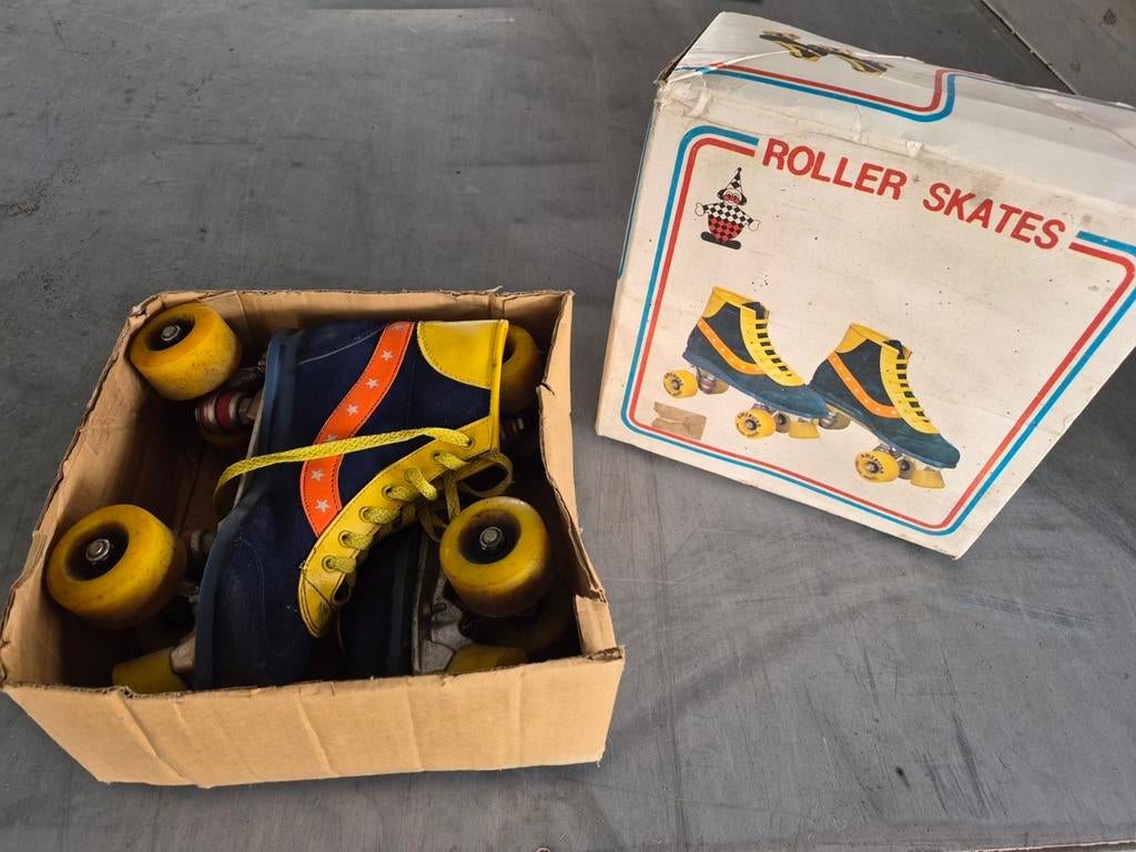 Retro rolschaatsen, Ophalen of Verzenden, Gebruikt, Kinderen