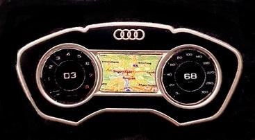 Audi dashbord pin, Verzenden, Nieuw, Transport, Speldje of Pin