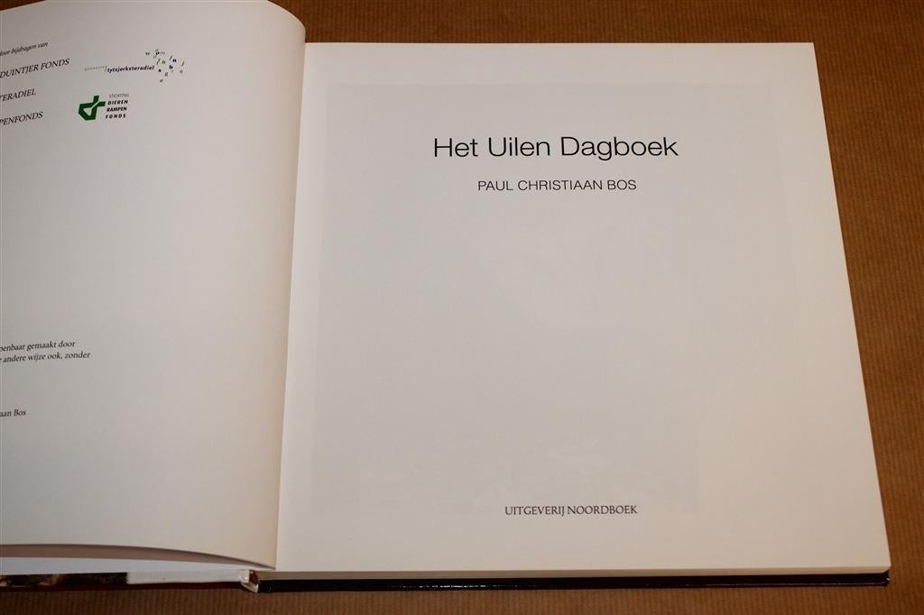 Het Uilen Dagboek — Kerkuilen in Friesland, Ophalen of Verzenden, Gelezen, Honden