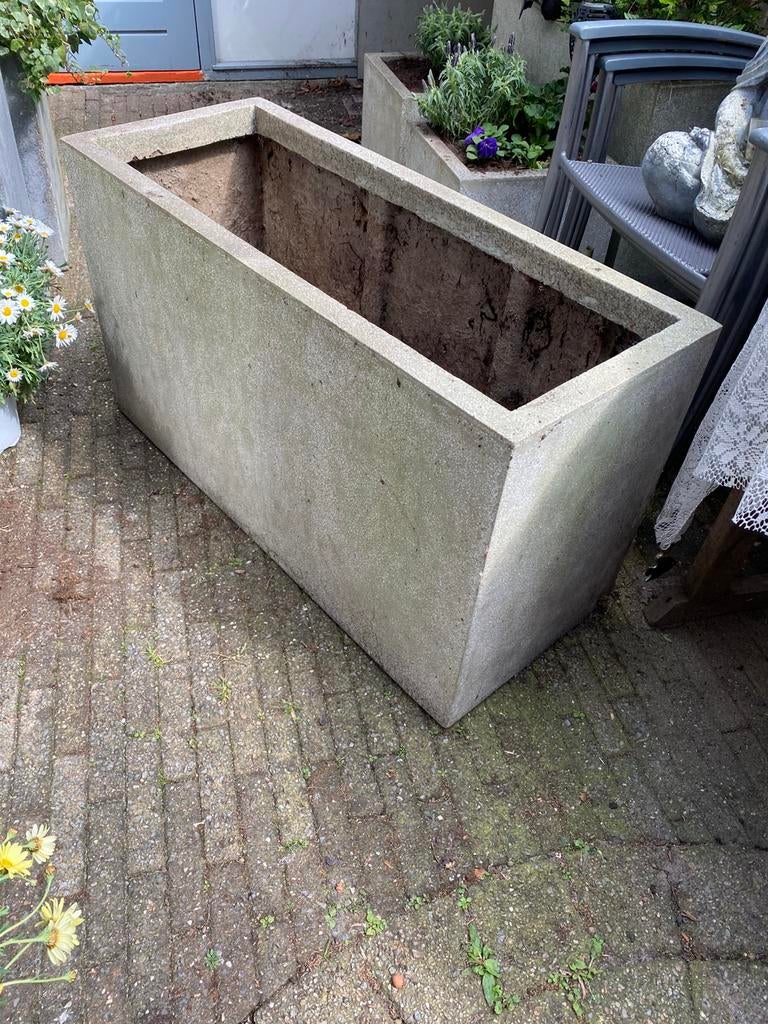 Planten bak 100x55x40, Tuin en Terras, Ophalen of Verzenden, Zo goed als nieuw, Rond