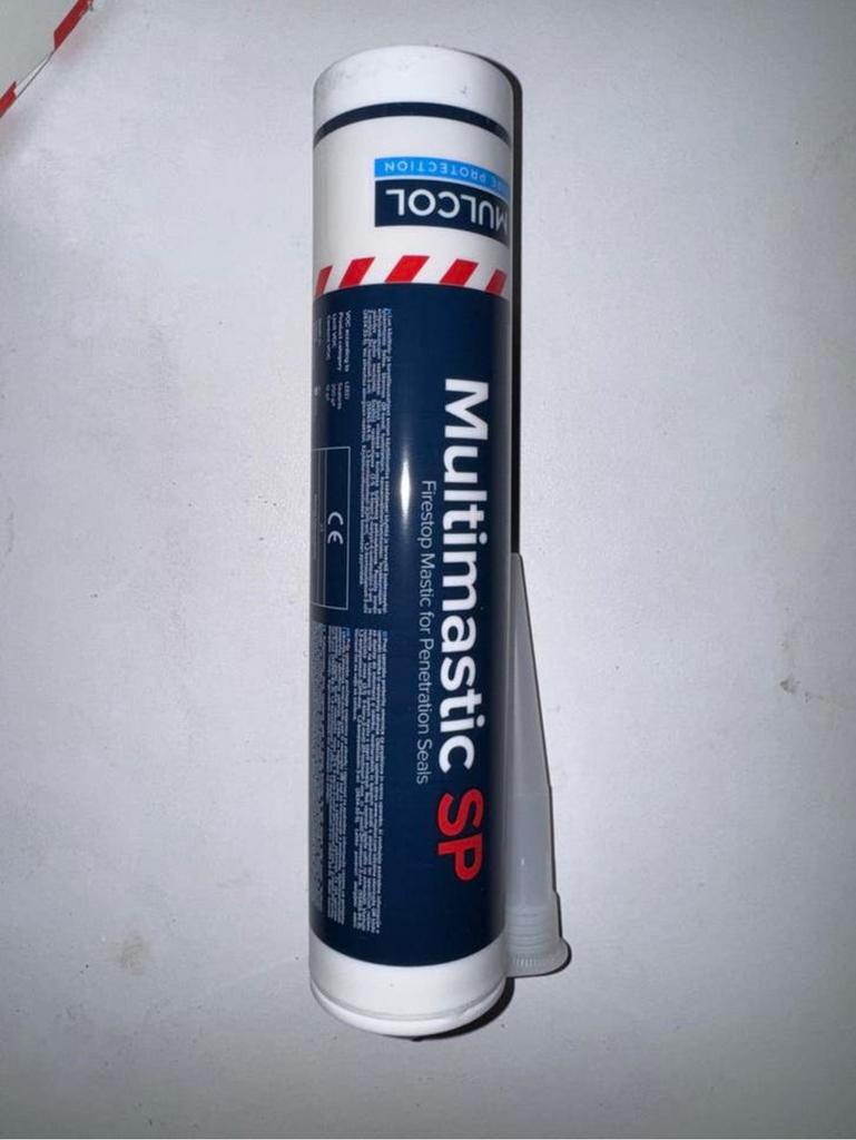 Mulcol Multimastic SP brandwerende kit, Overige materialen, Nieuw, Minder dan 5 m², Ophalen