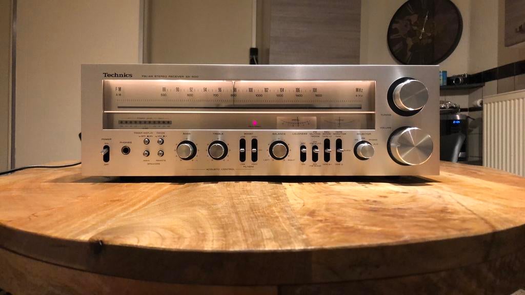 Technics SA-500 (Mint) 2X55 Watt RMS !, Zo goed als nieuw, Ophalen, Overige merken, Minder dan 60 watt