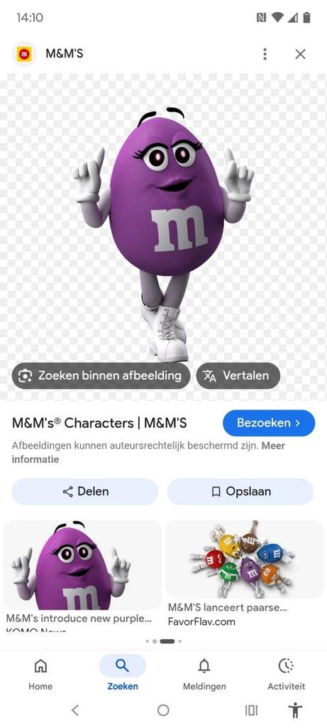 Gezocht M&M items., Ophalen of Verzenden, Zo goed als nieuw