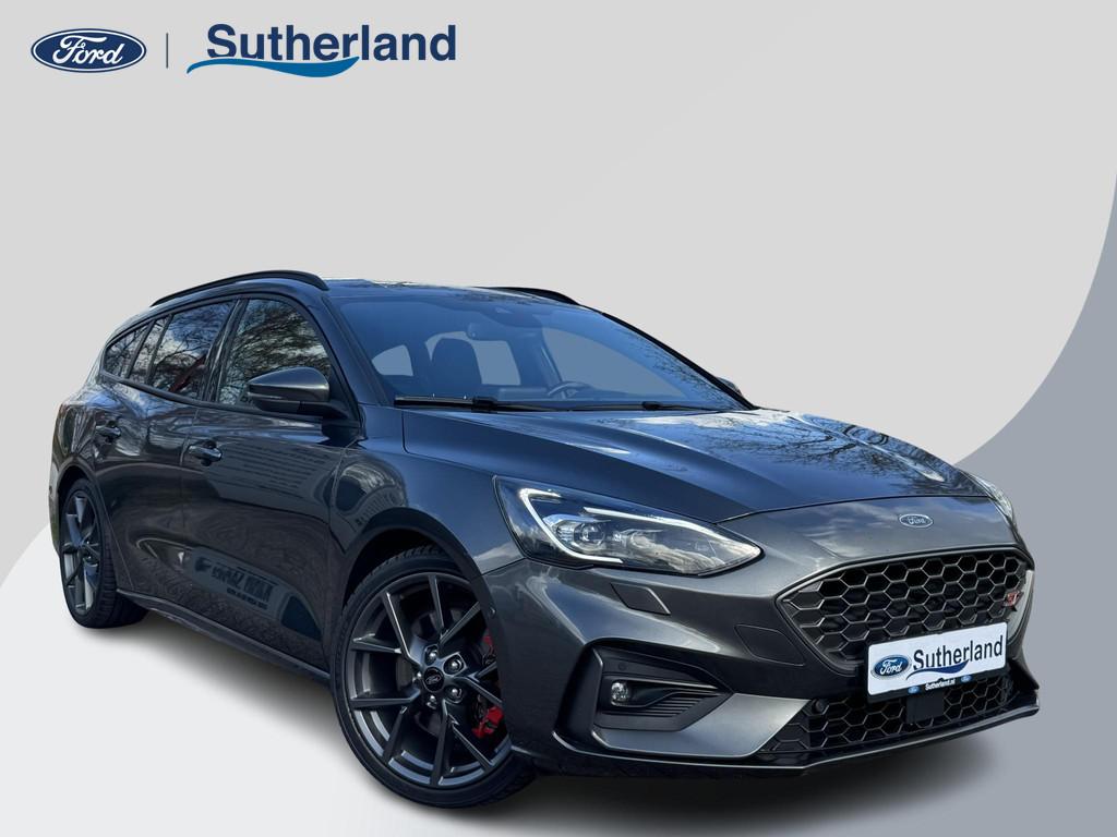 Ford Focus Wagon 2.3 EcoBoost ST-3 280pk | Adaptieve cruise, Auto's, Gebruikt, 4 cilinders, Leder en Stof, 2300 cc