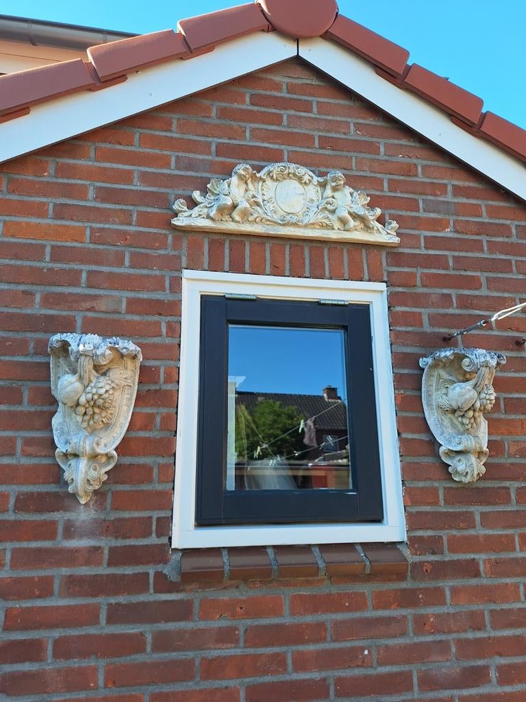 Zware decoratieve ornamenten voor de tuin, Tuin en Terras, Ophalen of Verzenden, Gebruikt, Overige materialen, Overige typen