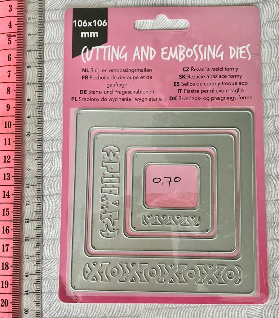 Five Crows Design Stijl Metalen Snijmal Stencil voor DIY Scrapbooking Album Foto Embossing Papier Kaart Craft Decor kopen vanaf een prijs van 1.82