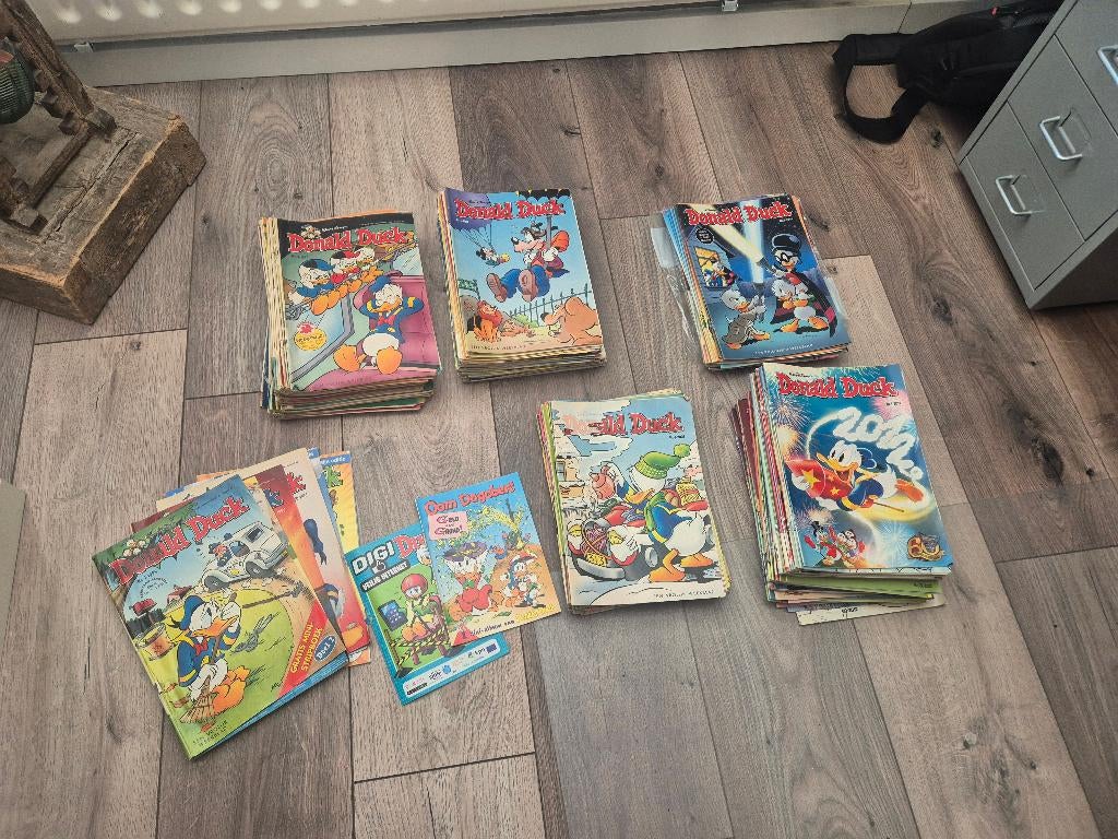Donald Duck, diverse jaargangen, Meerdere stripboeken, Ophalen of Verzenden, Gelezen