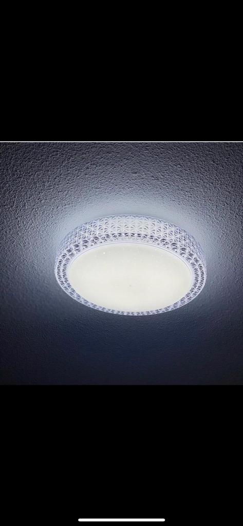 40 cm led plafondlamp nieuw 3 kleur dimbaar lampen, Ophalen of Verzenden, Nieuw, Overige materialen, Eric kuster