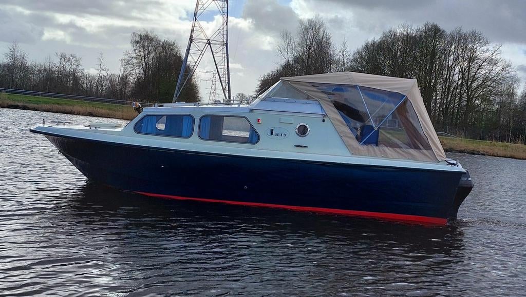 Mistral 680 met 9.9PK Suzuki Viertakt, Ophalen, Gebruikt, Tot 6 meter, Polyester