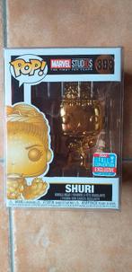 Marvel black panther shuri gold Chrome convention funko pop, Ophalen of Verzenden, Nieuw