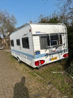 Hobby caravan uit 2001 zeer compleet, Vast bed, Rondzit, Hobby, Particulier