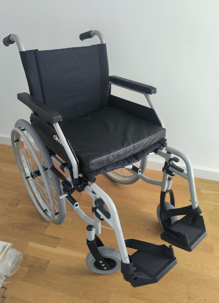 ZGAN. Drive Ecotec 2G rolstoel, Ophalen, Inklapbaar, Zo goed als nieuw, Duwrolstoel