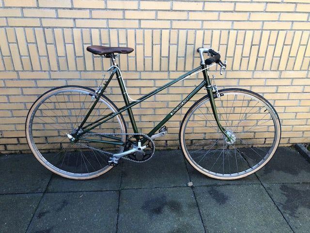 Singlespeed Singlespeed Motobecane, Staal, Velgrem, Zo goed als nieuw, 57 tot 61 cm