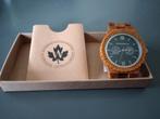Handgemaakt houten heren horloge - Woodwatch, Overige merken, Overige materialen, Verzenden, Polshorloge