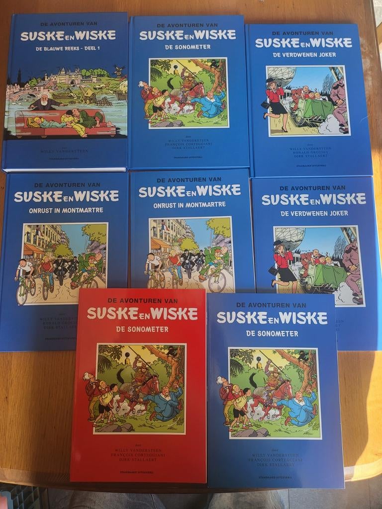 Suske en Wiske blauwe serie, verschillende versies, Boeken, Stripboeken, Ophalen of Verzenden
