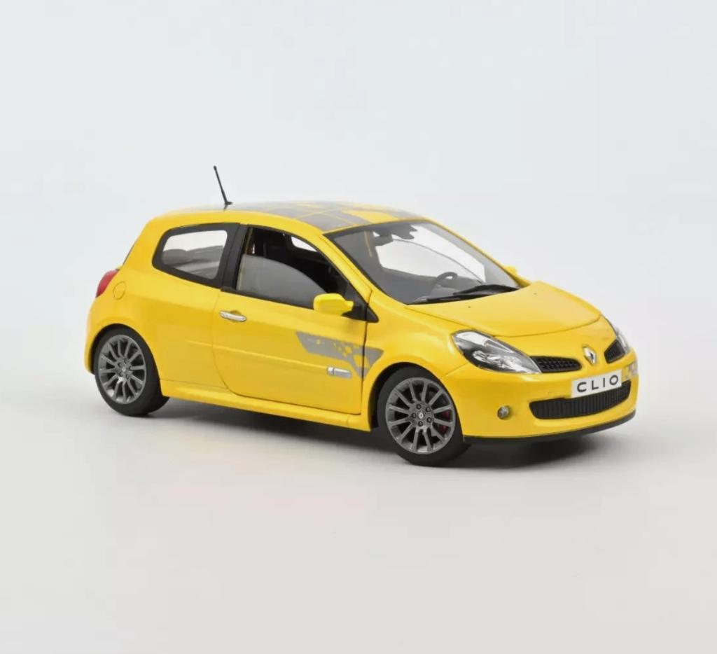 Renault Clio R.S. F1 Team 2007 Sirius Geel NOREV 1/18 185236, Verzenden, Nieuw, Auto, Norev