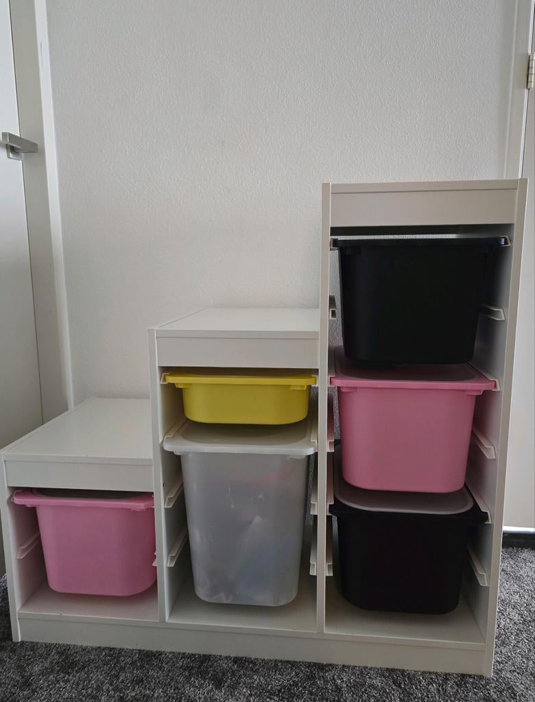 Ikea Trofast kast met bakken, Ophalen, Gebruikt