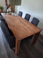 Tafel met stoelen, Ophalen, Gebruikt, 4 tot 6 stoelen