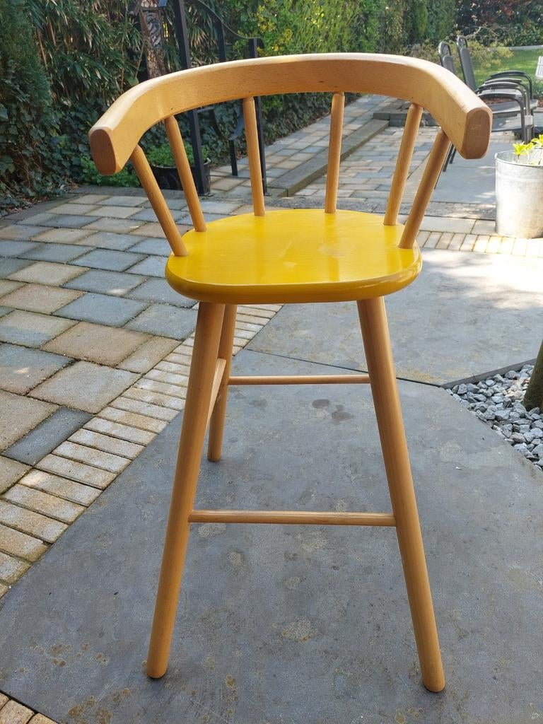 Vintage houten kinderstoel., Ophalen, Gebruikt, Stoel(en)
